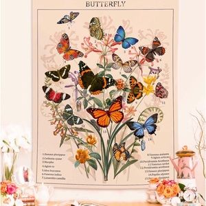 Butterfly tapestry